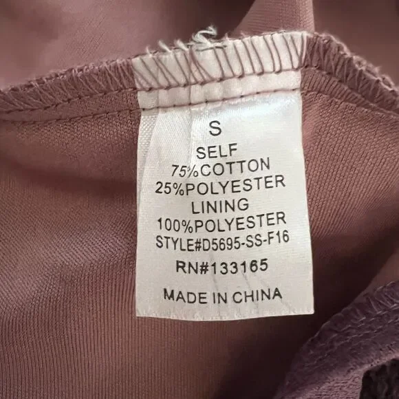 Altar'd State Dress Womens Small Purple Plum Scroll Print‎ Fit & Flare Feminine - Picture 8 of 9